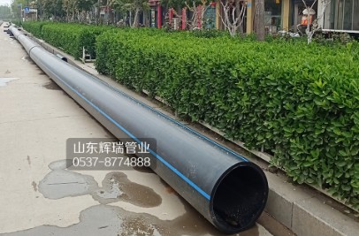 城鎮（zhèn）pe給水管施工案例