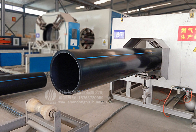 山（shān）東糖心vlog管業：hdpe給水管生產中