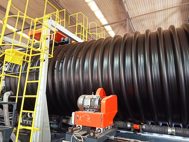 鋼帶波紋(wén)管——大(dà)口徑2米鋼帶波紋管